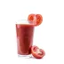 Een glas tomatensap met een schijfje tomaat