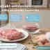 Rauw gehakt op een bord in de keuken met tips voor veilig gehakt ontdooien