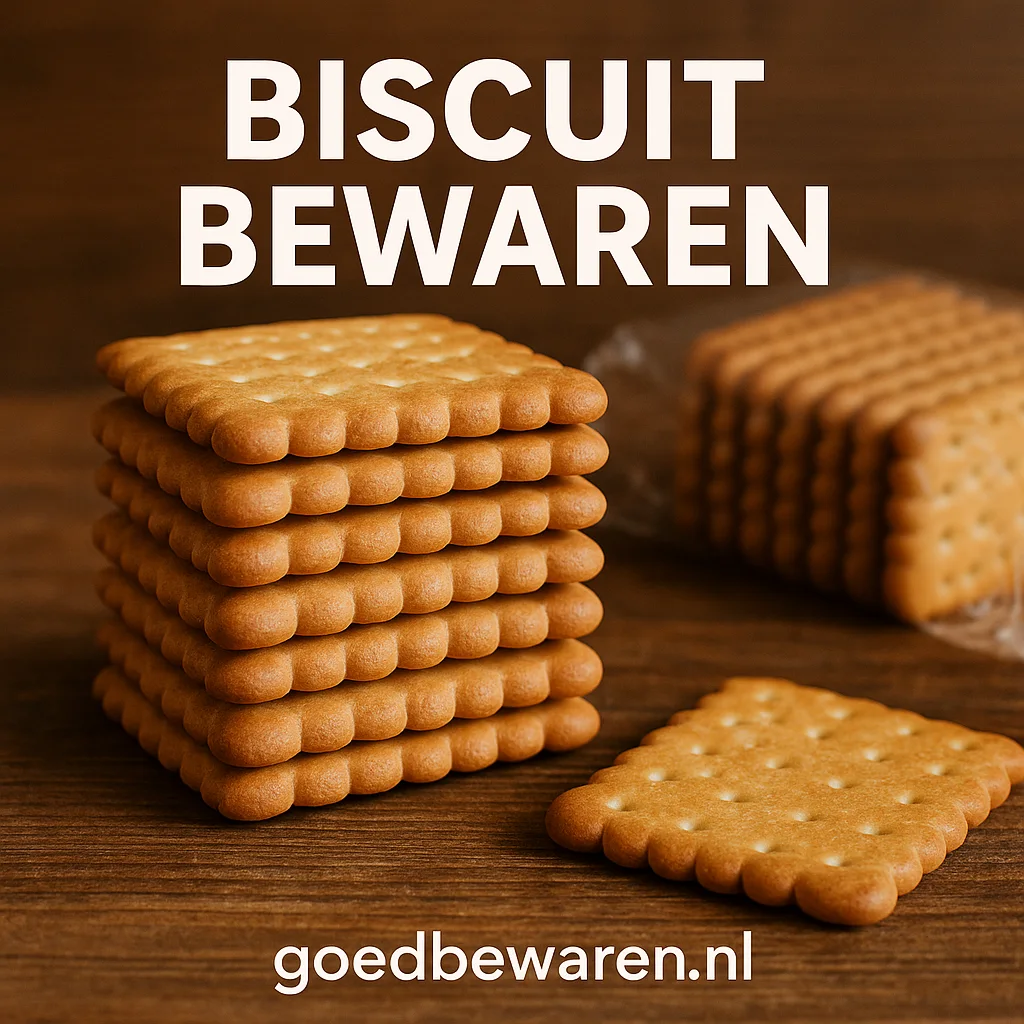 het goedbewaren van Biscuit