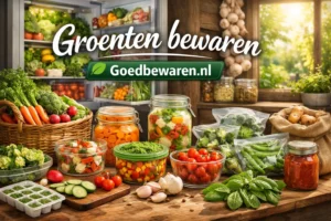 Beste manier om groenten bewaren