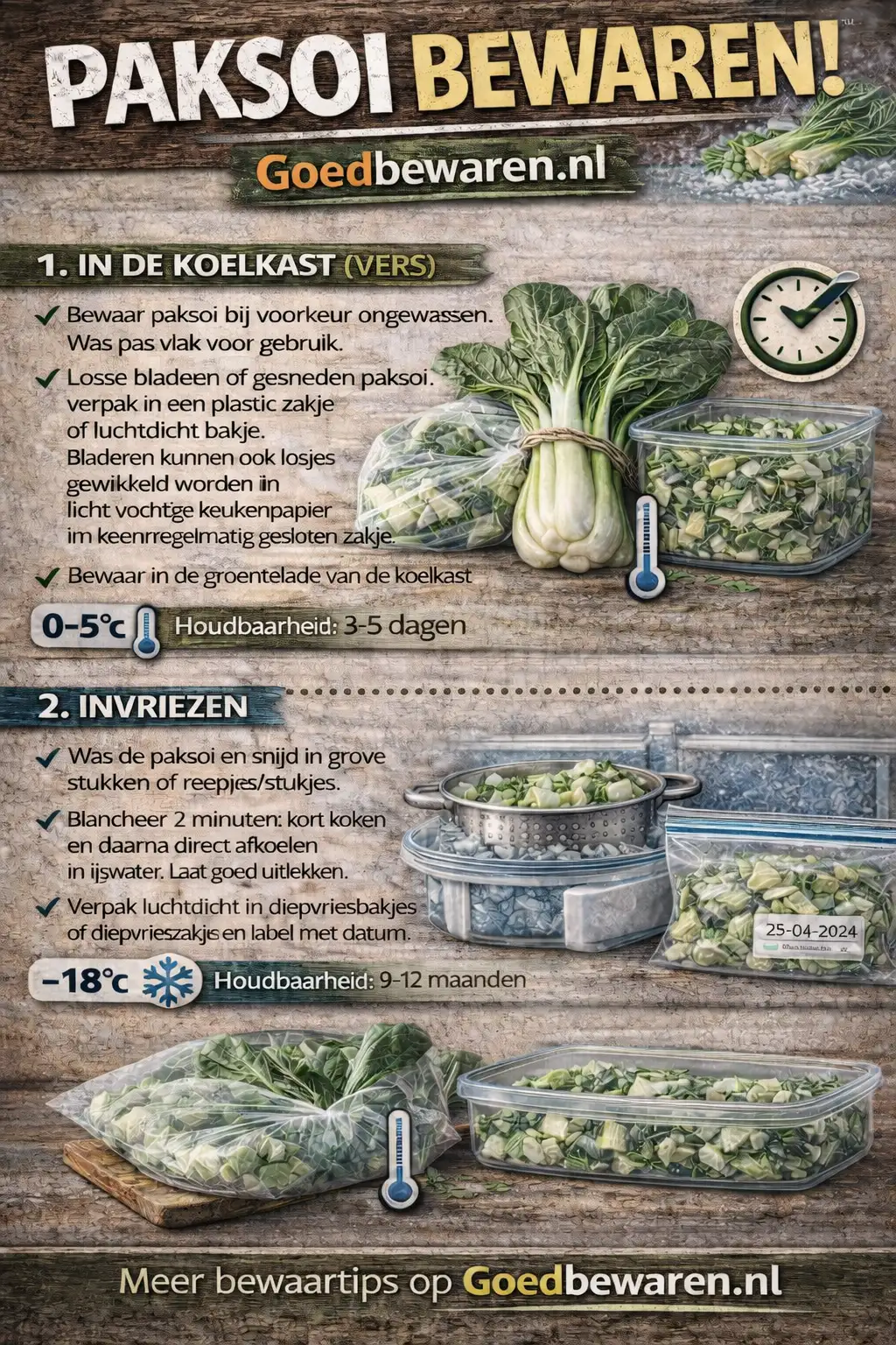 Infographic paksoi bewaren