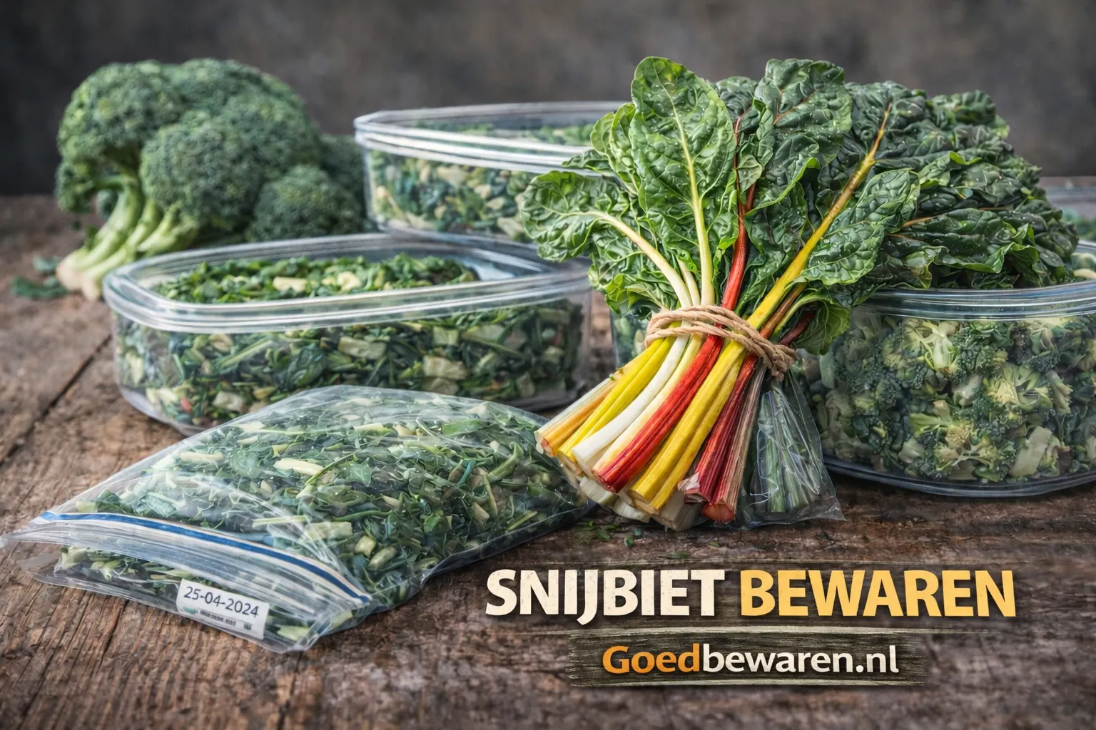 Snijbiet bewaren
