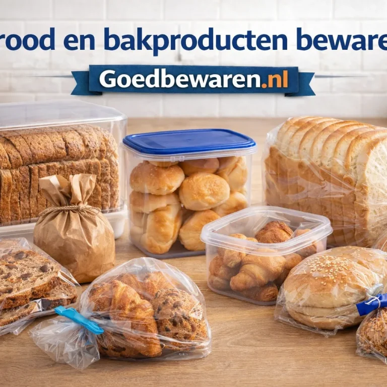 tips bakproducten vers houden