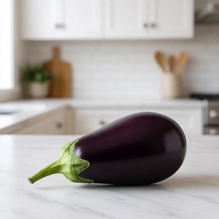 hoe aubergine bewaren