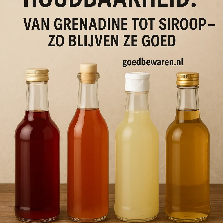 tips bewaren cocktailmix