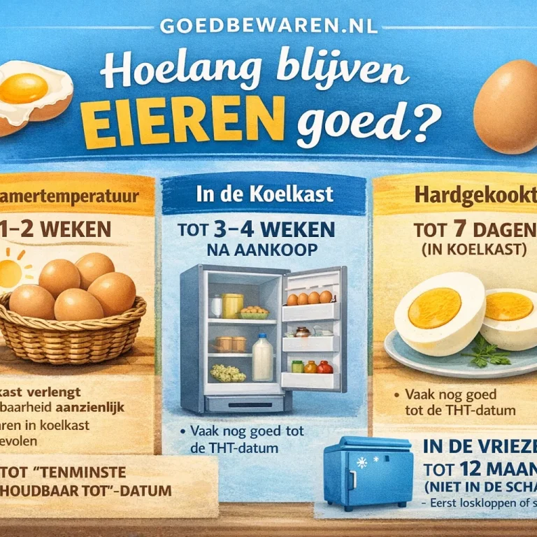 marleen geeft advies hoelang blijven eieren goed