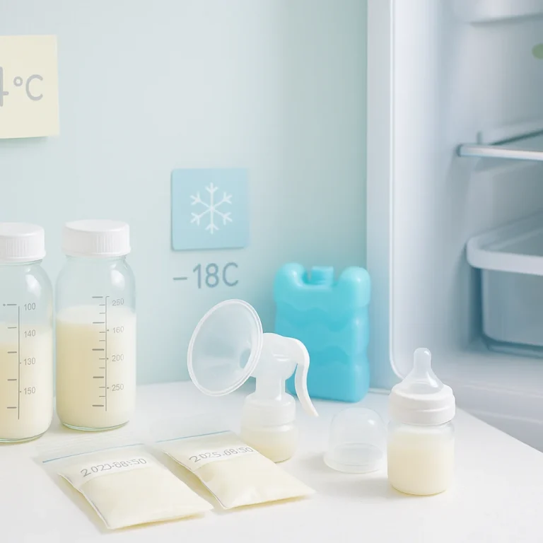 moedermelk hoe bewaren