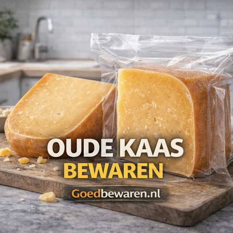 hoe het beste oude kaas bewaren