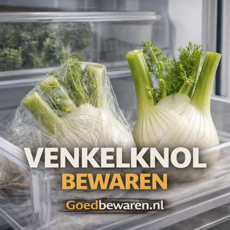 tips van marleen over hoe kan je venkelknol bewaren